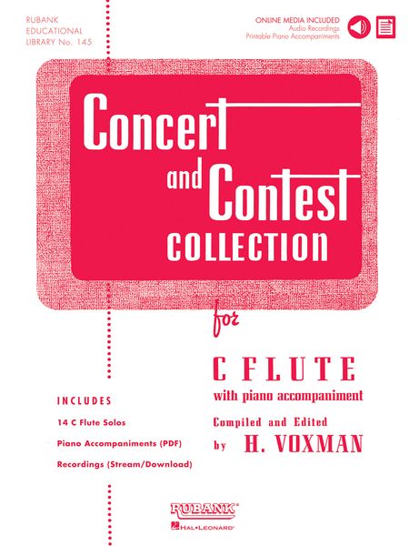 Concert and Contest Collection : For Flute / compiled and edited by H. Voxman.