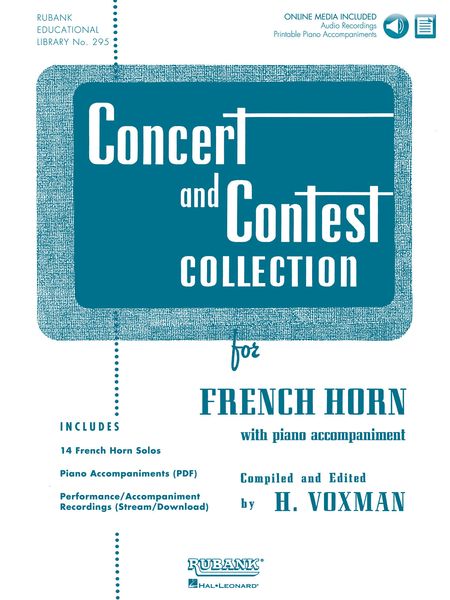 Concert and Contest Collection : For French Horn.
