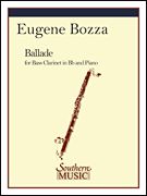 Ballade : For Bass Clarinet and Piano.
