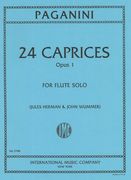 24 Caprices, Op. 1 : For Solo Flute.