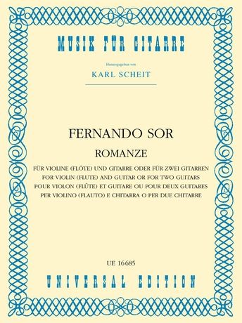 Romance, Op. Posth (Scheit) : Für Violine (Flöte) und Gitarre Oder Für Zwei Gitarren.