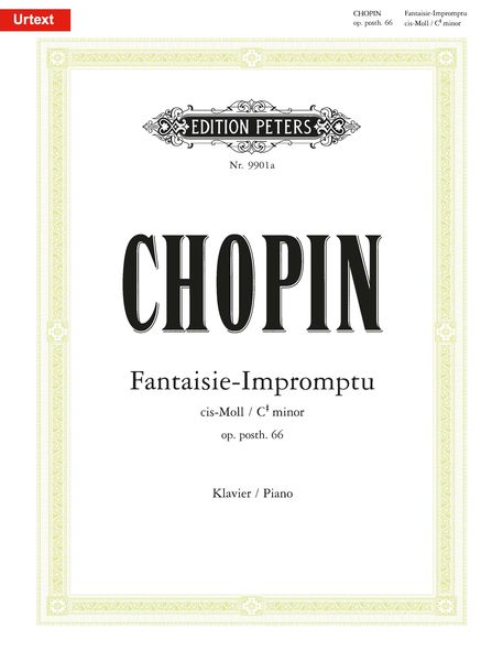 Fantaisie-Impromptu In C Sharp Minor, Op. Posth. 66 : For Piano.