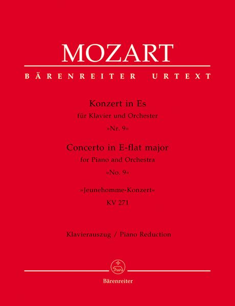 Concerto No. 9 In E Flat Major, K. 271 : For Piano and Orchestra - reduction For Two Pianos.