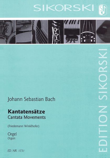 Kantatensätze : Für Orgel / arranged by Friedemann Winklhofer.