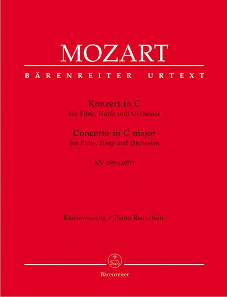 Concerto In C Major, K. 299 : For Flute, Harp and Orchestra - Piano reduction.