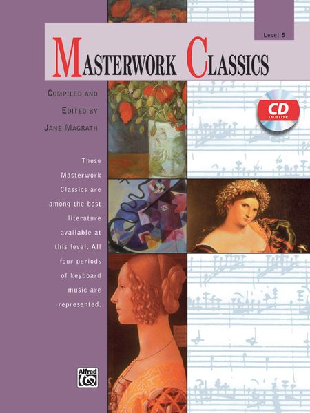 Masterwork Classics, Level 5 : For Piano.