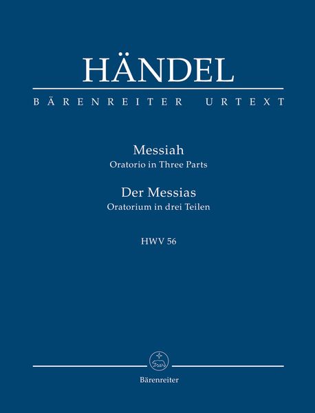 Messiah, HWV 56 : Urtext Edition.