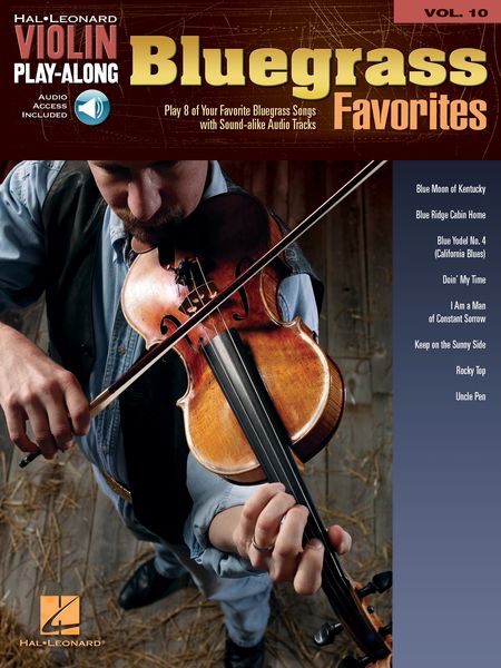 Bluegrass Favorites : Hal Leonard Violin Play-Along.