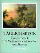 Concertstück In C-Moll, Op. 49 : Für Viola Oder Violoncello und Klavier / edited by Bernhard Päuler.