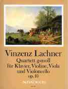 Quartett In G-Moll, Op. 10 : Für Klavier, Violine, Viola und Violoncello / edited by Yvonne Morgan.