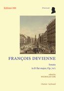 Sonata In B Flat Major, Op. 70/1 : For Clarinet and Keyboard / edited by Nicholas Cox.