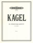 String Quartet No. 3 = Drittes Streichquartett In Vier Saetzen (1986/87).