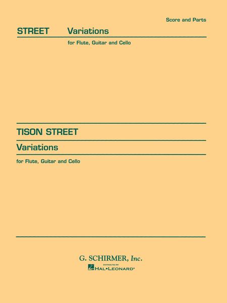 Variations : For Flute, Guitar and Cello (1964).