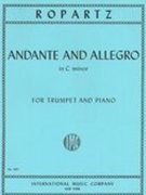 Andante and Allegro : For Trumpet and Piano.