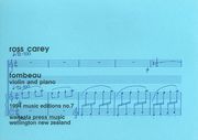 Tombeau : For Violin and Piano.