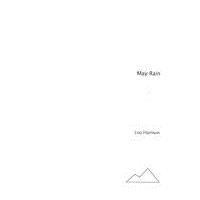 May Rain : For Voice and Accompaniment (1941).