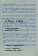 Concert Piece : For Violin and Piano.