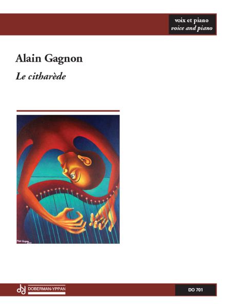 Le Citharede : For Voice and Piano (1965, Rev. 2009).