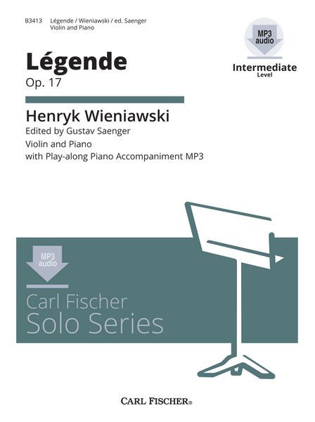 Legende, Op. 17 : For Violina and Piano.