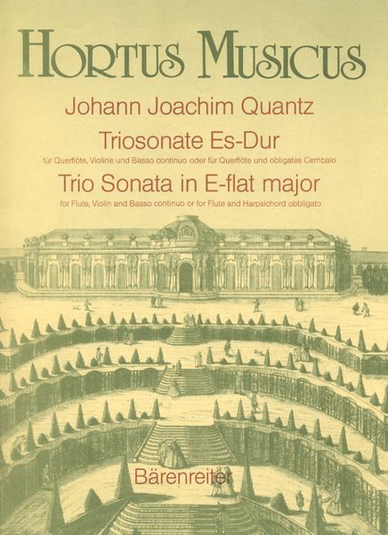 Trio Sonata In E-Flat Major : For Flute, Violin and Basso Continuo.