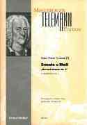 Sonate C-Moll (Harrach-Sonate Nr. 1) : Für Blockflöte und Basso Continuo / edited by Brian Clark.