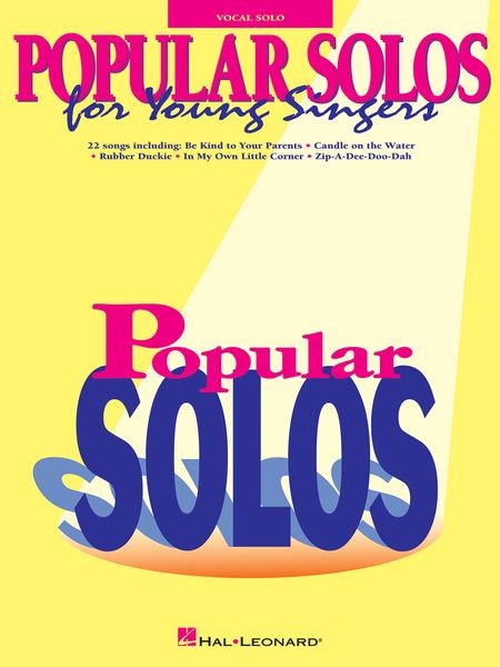 Popular Solos For Young Singers.