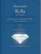 Concerto In Re Maggiore, Bi. 543 : Per Viola E Orchestra / Prepared by Kenneth Martinson.