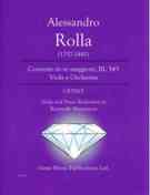 Concerto In Re Maggiore, Bi. 543 : Per Viola E Orchestra / Piano reduction by Kenneth Martinson.