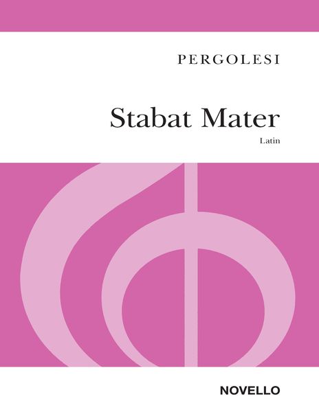 Stabat Mater : For Soprano and Contralto Soli, SA and Orchestra / edited by John Hullah.