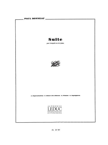 Suite : Pour Trompette En Ut Et Piano.
