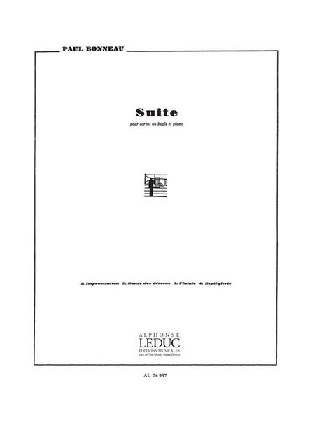 Suite : Pour Cornet Ou Bugle Et Piano.