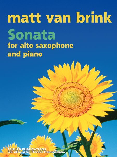 Sonata : For Alto Saxophone and Piano.