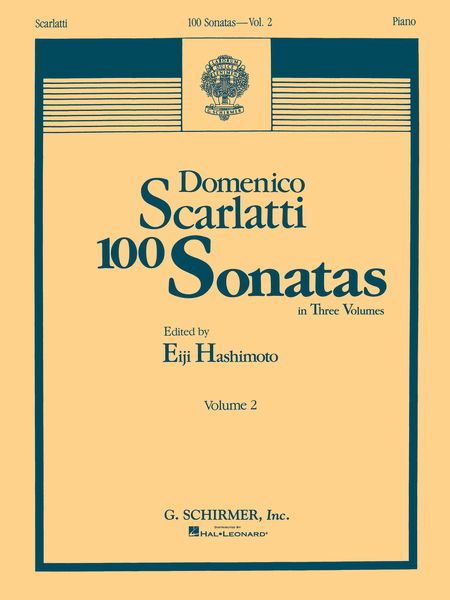 One Hundred Sonatas, Vol. 2 / edited by Eiji Hashimoto.