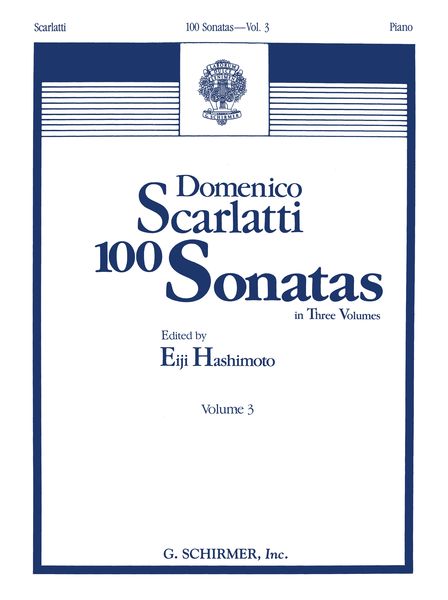 One Hundred Sonatas, Vol. 3 / edited by Eiji Hashimoto.