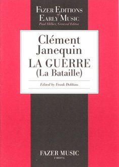 Guerre (la Bataille) : For Unaccompanied SATB / edited by Frank Dobbins.