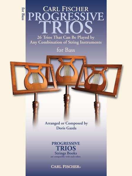Progressive Trios : For Bass - 26 Trios That Can Be Played by Any Combination Of String Instr.