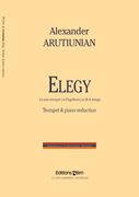 Elegy : For Solo Trumpet (Or Flugelhorn) and Strings.
