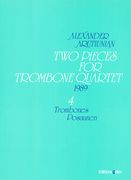 Two Pieces : For Trombone Quartet (1989).