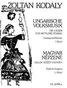 Hungarian Folksongs : For Medium Voice.