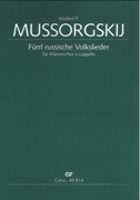 Fünf Russische Volkslieder : Für Männerchor A Cappella / edited by Nors J. Josephson.