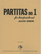 Partita No. 1 : For Harpsichord.