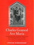 Ave Maria - Meditation Über Das I. Präludium Von Bach : Für 1, 3 und 5 Violoncelli und Klavier.