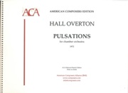 Pulsations : For Chamber Orchestra (1972).
