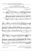 I Have Seen The Lord, Op. 80 : For Soprano Solo, SATB Chorus, Trumpet and Organ Or Piano.
