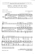 Jesus, Lover Of My Soul, Op. 53b : For Solo Voice, SATB Chorus and Organ Or Piano.