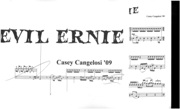 Evil Ernie : For Percussion Solo (2009).