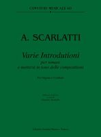 Varie Introdutioni Per Sonare E Mettersi In Tono Delle Composizioni : Per Organo O Cembalo.