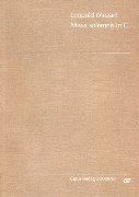 Missa Solemnis In C : For SATB Solos/Choir and Orchestra / edited by Reinhold Kubik.