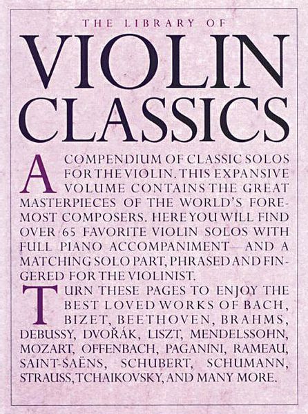 Library Of Violin Classics.