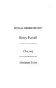 Chacony In G Minor : For Two Violins and Continuo.